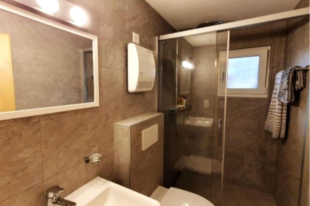 Ferienwohnung Morgengruss Sankt Niklaus Bagian luar foto