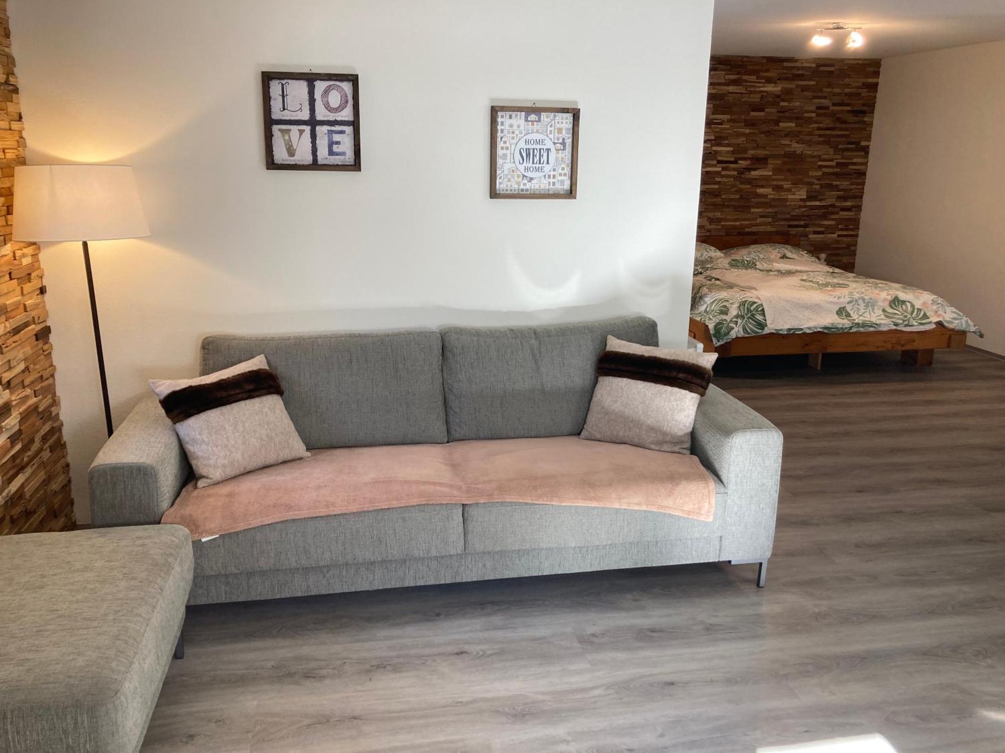 Ferienwohnung Morgengruss Sankt Niklaus Bagian luar foto