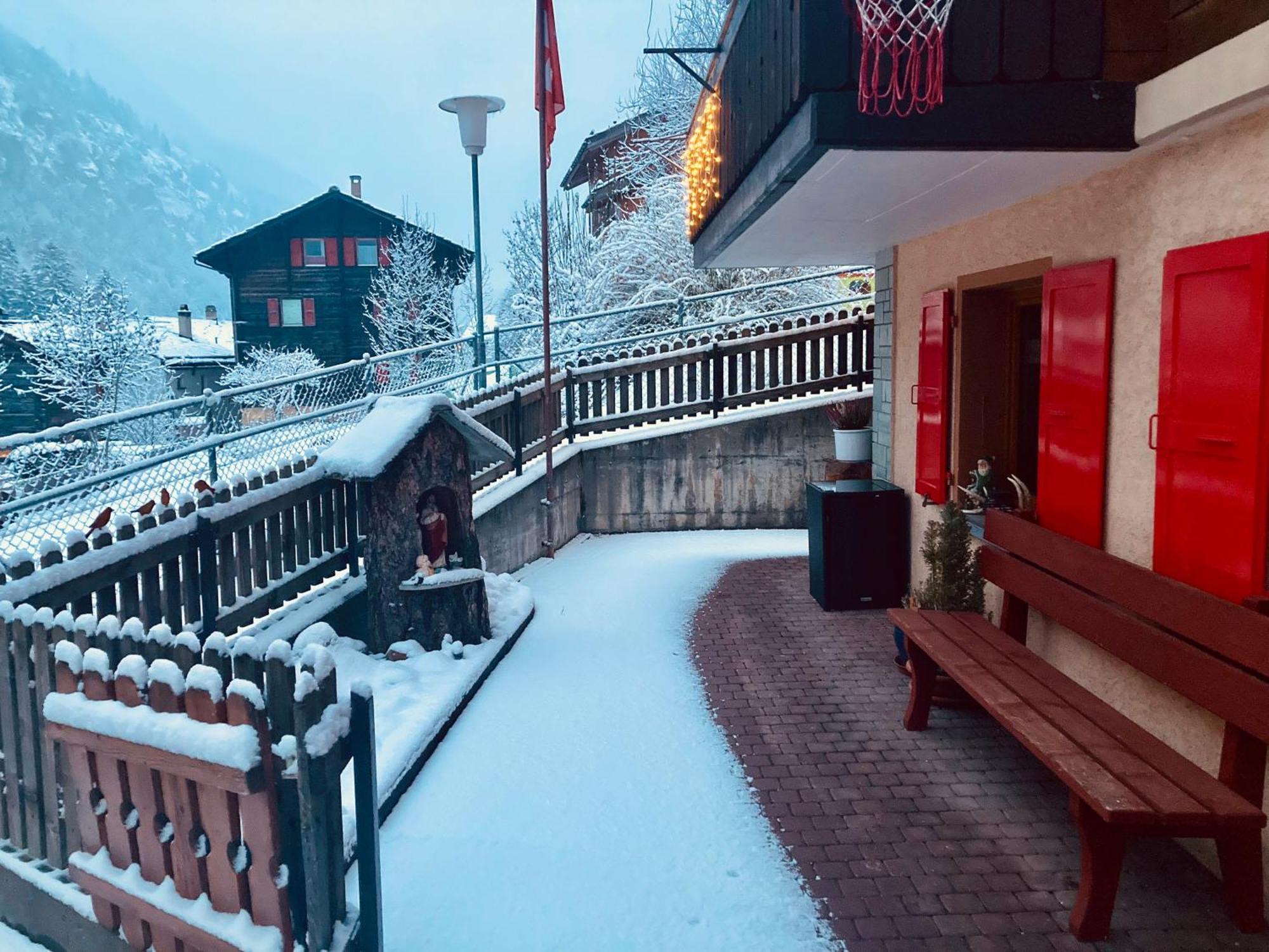 Ferienwohnung Morgengruss Sankt Niklaus Bagian luar foto